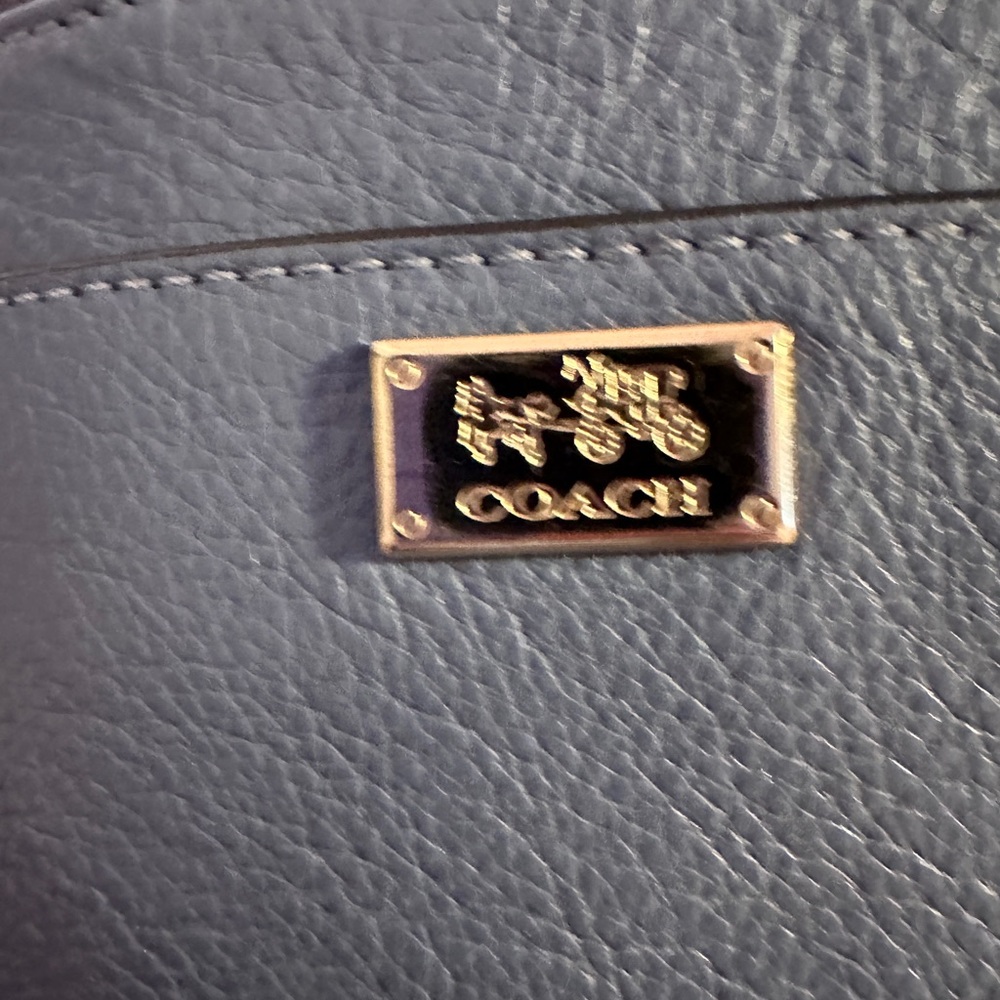 Coach Blue Leather Women's Bag